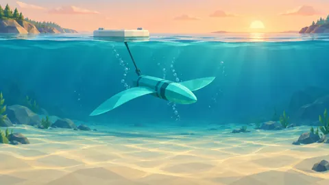 Underwater Tidal Kite Generator