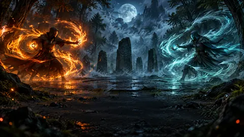 Fire and Ice Mages