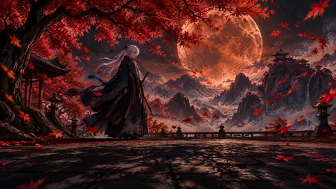 White-Haired Shrine Warrior Moon