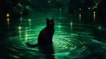 Emerald Midnight Familiar live wallpaper