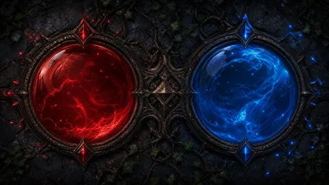 Crimson Mana Relics live wallpaper