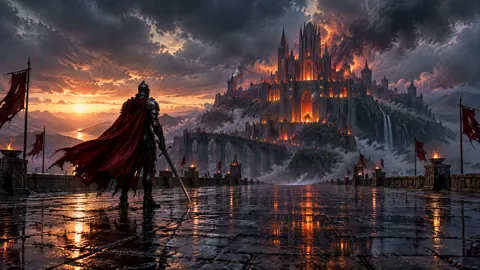 Knight Before Burning Citadel