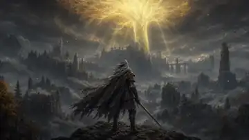The Tarnished from Elden Ring live wallpaper