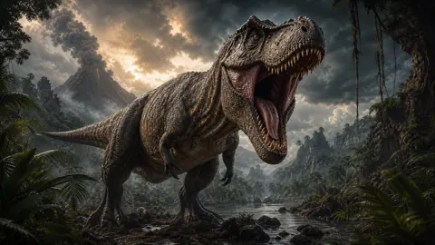 T. Rex in Volcano Valley