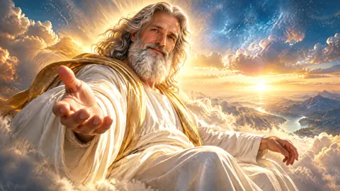 God Above the Clouds