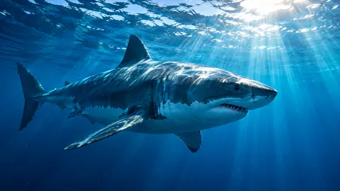 Great White Shark Underwater