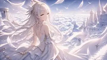 Feathers Above Clouds live wallpaper