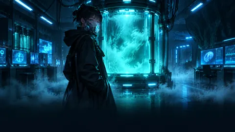 Respirator Engineer by Containment Chamber