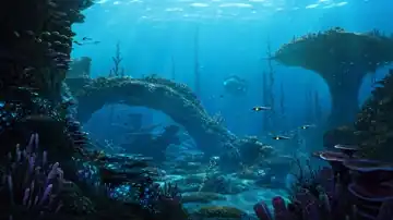 Alien Reef Reverie live wallpaper