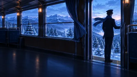 Train Conductor at Blue Dawn