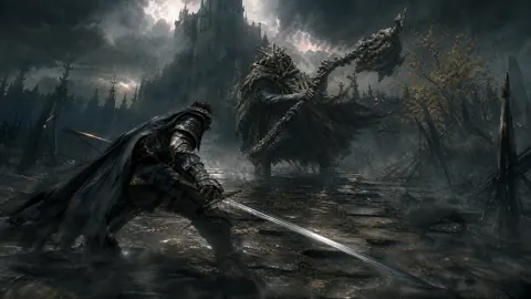 Stormlit Gothic Duel live wallpaper
