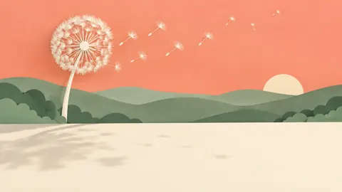 Dandelion Above Sage Hills