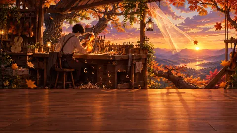 Violin Maker in Treehouse