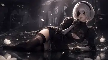 Blindfolded Gothic Reverie live wallpaper