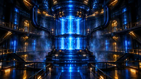 Blue Plasma Reactor Chamber