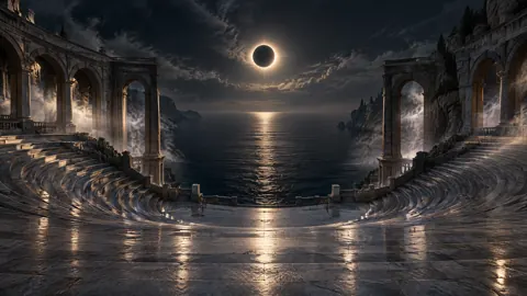 Stone Amphitheater Ivory Eclipse