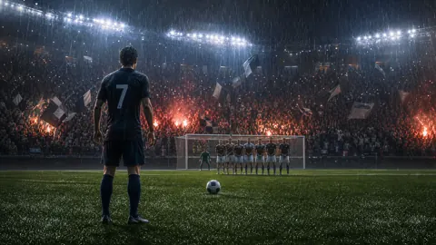 Number 7 Free Kick in Rain