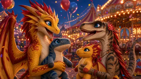Wyvern and Raptor at Carnival