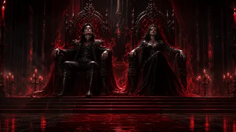 Vampire King and Queen Throne Room