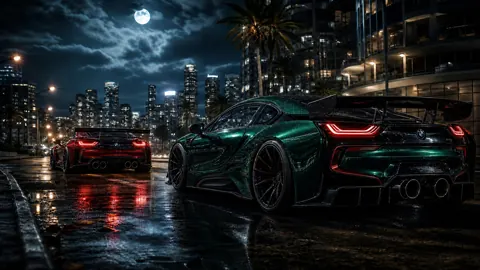 Moonlit Twin i8s live wallpaper