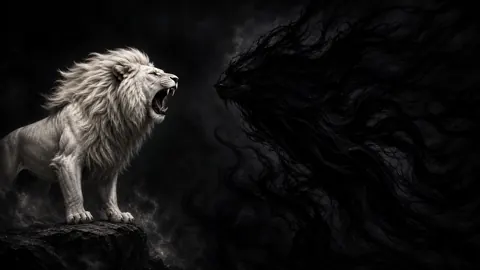 White Lion vs Shadow Lion