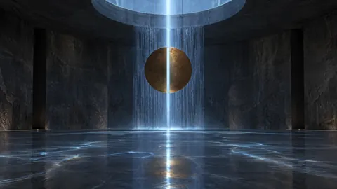Bronze Disc Waterfall Chamber
