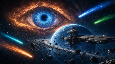 Eye Nebula Space Station