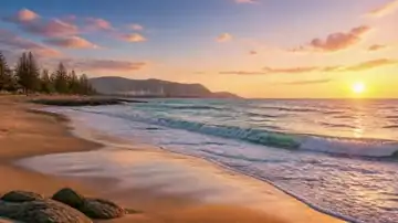 Golden Hour Wollongong live wallpaper