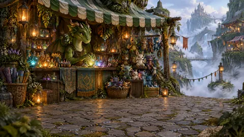 Green Dragon at Cliffside Bazaar