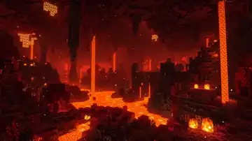 Infernal Basalt Rivers live wallpaper