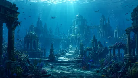 Atlantis Underwater City Domes