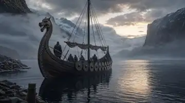 Fjord of Long Shadows live wallpaper