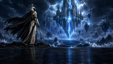 Ivory Sentinel and Crystal Cathedral