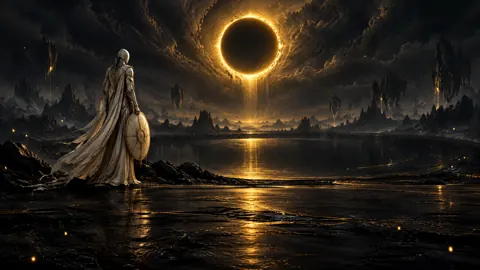 Ivory Guardian Golden Eclipse