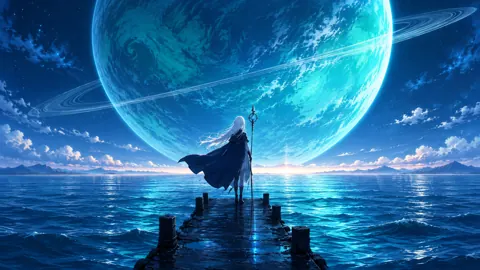 White-Haired Guardian by Ringed Planet