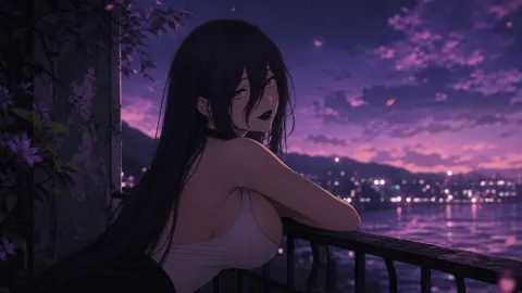Petals At Purple Dusk live wallpaper