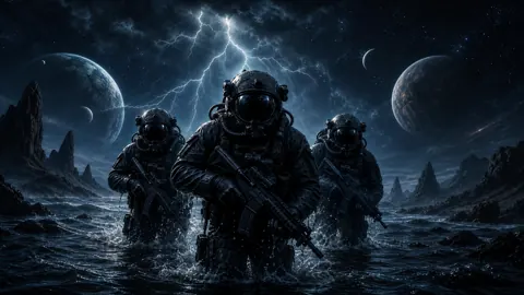 Tactical Astronauts on Alien Coast