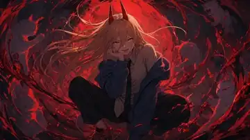 Crimson Moon Power live wallpaper