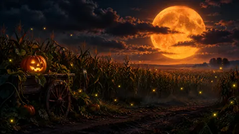 Jack-o'-Lantern Harvest Moon
