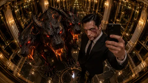 John Wick With Cerberus