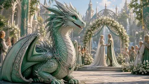 Jade Wyvern at Elven Wedding