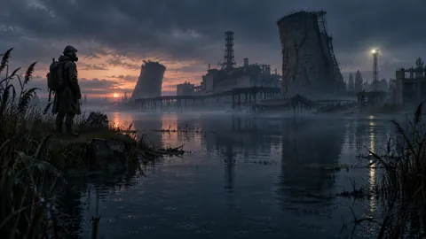 Hooded Explorer at Flooded Factory
