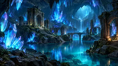 Crystal Cavern Turquoise Lake