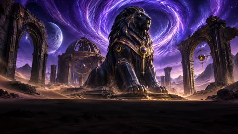 Obsidian Lion at Observatory