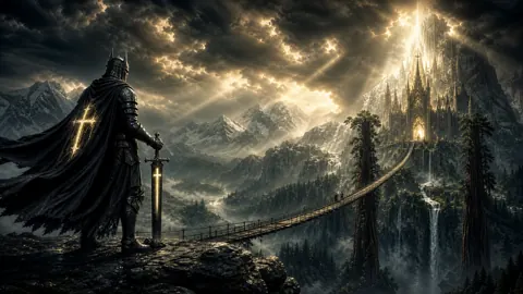 Holy Knight at Cathedral Bridge