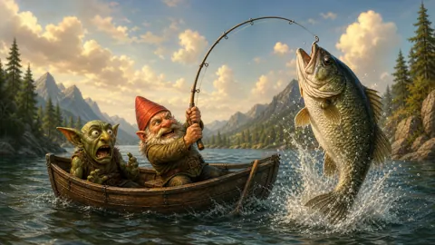 Gnome and Goblin Fishing