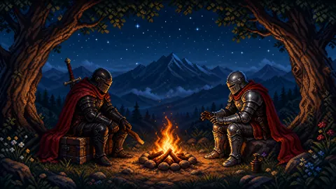Pixel Knights by Campfire