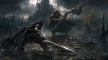 Stormlit Gothic Duel live wallpaper