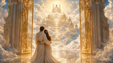 Couple at Heaven Gates
