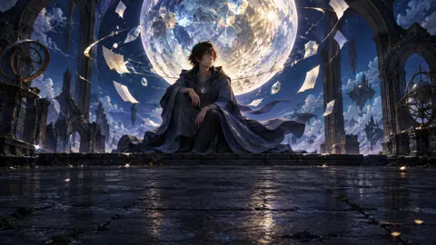 Mage Before Crystal Moon